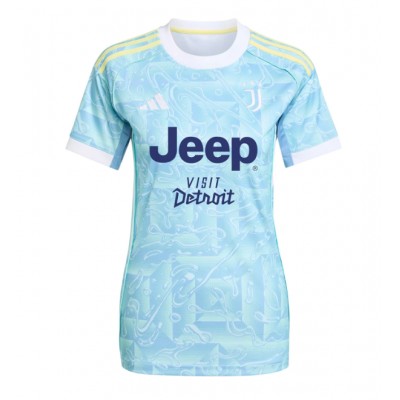 Fotballdrakt Dame Juventus Federico Gatti #4 Bortedrakt 2025-26 Kortermet Fotballdrakt Dame Juventus Federico Gatti #4 Bortedrakt 2025-26 Kortermet